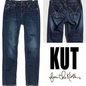KUT “STEVIE” straight leg jean